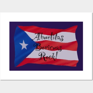 Abuelitas Boricuas Rock! Posters and Art